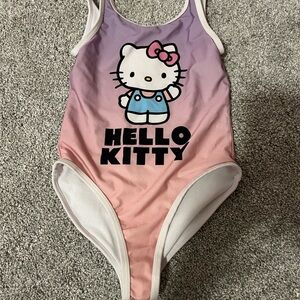 Girls Hello Kitty One-Piece Swimsuit 6/7
